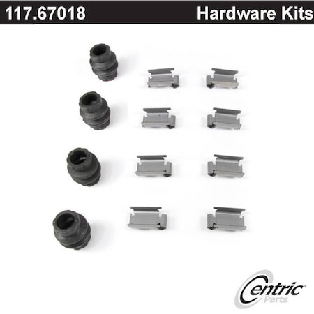 Centric Parts Disc Brake Hardware Kit, 117.67018 117.67018